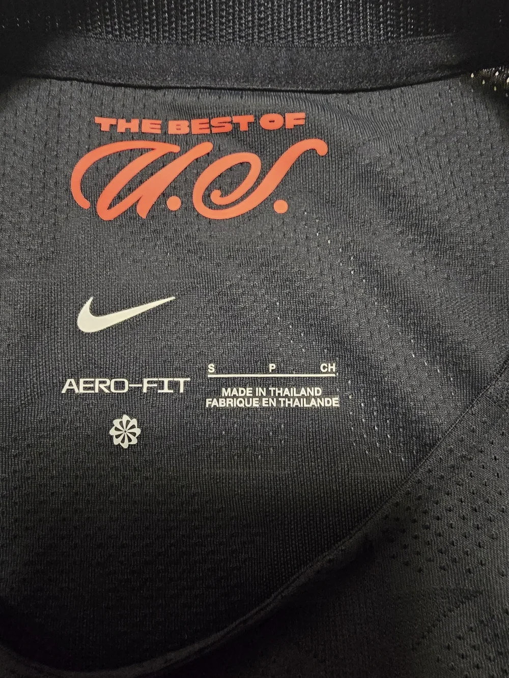 Nike Aero-Fit Womens Black Star-Print Performance Soccor Jersey  Retail $180
